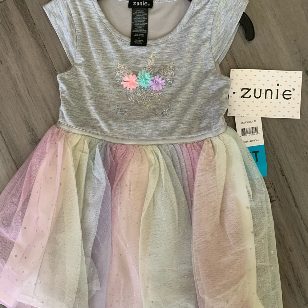 Glitter unicorn dress